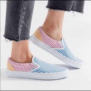 Vans Classic Slip-On Deck Club Mix Stripes